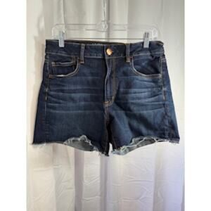 American Eagle Super Stretch Hi-Rise Shortie Women's Size 12 Cutoff Shorts